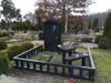Кладбище «Bērzu», Елгава, январь 2020 г. Цыганское захоронение, последствия некачественного монтажа.