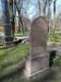 Большое кладбище, Рига, март 2020 г. Тыльная сторона надгробного памятника Кришьяниса и Анны Динсбергис. Повреждение, возникшее при демонтаже и переносе памятника на новое место.