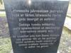 Большое кладбище, Рига, февраль 2020 г. Средняя часть памятника Кришьянису Валдемарсу (1825-1891). Цитата на современном для Кришьяниса Валдемарса латышском языке.