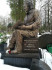 Скульптура на могиле Карлиса Рудевича