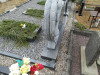 Bērzu kapi, Jelgava, надгробный ансамбль из полированного гранита после полной реконструкци, 2018 год