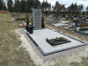 Bērzu kapi, Jelgava, установка надгробного ансамбля 'Хачкар', 2018 год