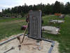 Bērzu kapi, Jelgava, установка надгробного ансамбля 'Хачкар', 2018 год