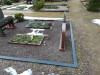 Baložu kapi, Jelgava, надгробный ансамбль из полированного гранита через 2 сезона после полной реконструкции, 2018 год