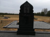 Кладбище «Jaunzemju», Озолниекский край, лето 2019 г. Памятник на месте будущего старообрядческого захоронения.