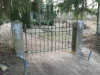 Кладбище «Gauriņu», волость Залениеку, январь 2020 г. Этим кладбищенским воротам не менее 150 лет.