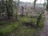 Кладбище «Gauriņu», волость Залениеку, январь 2020 г. Памятник и ограда на месте захоронения купца Растеряева.