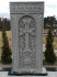 Кладбище Берзу, Елгава, ноябрь 2019 г. Армянский камень-крест, установленный над местом захоронения.