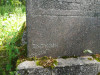 Иудейское (еврейское) кладбище Зилупе, июль 2020 г. Еще одно клеймо мастера Антаколь из Резекне.