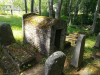 Иудейское (еврейское) кладбище Зилупе, июль 2020 г. Второй уцелевший охель. Общий вид с тыльной стороны.