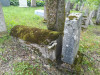 Иудейское (еврейское) кладбище Лудзы, июль 2020 г. Самый простой вариант охеля - надгробник с крышкой.