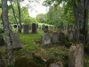 Иудейское (еврейское) кладбище Лудзы, июль 2020 г. Надгробия 20-30 годов 20 века. Центральная часть кладбища.