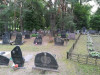 Иудейское (еврейское) кладбище Асоте, Крустпилс, июль 2020 г. Послевоенные захоронения и памятники.