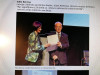 Премию им.Карлиса Баронса вручает внук Паулис Баронс. Фото из интернета