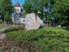 Валдемарпилс, июль 2022. Памятник Кр. Валдемару.