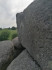 Каменная пирамида в Валпене. Июнь 2023. Самый верхний камень пирамиды с текстом дайны о жаворонке