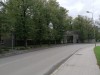 Кладбищенские ворота. Рига, кладбище Райниса.